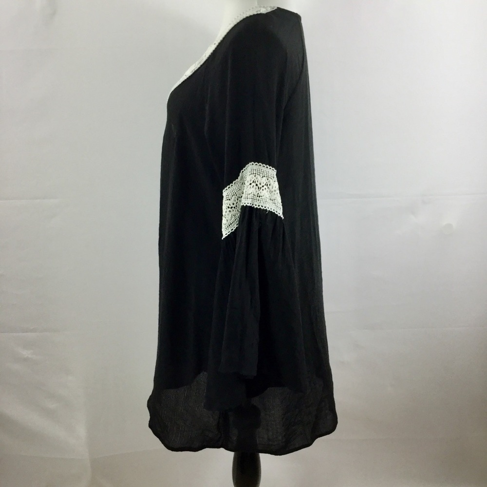 Umgee Bohemian Tunic Peasant Top Blouse Size 1XL - Picture 5 of 13